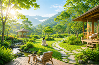 Nhà sàn mộc mạc