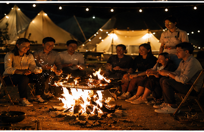 BBQ & đốt lửa trại